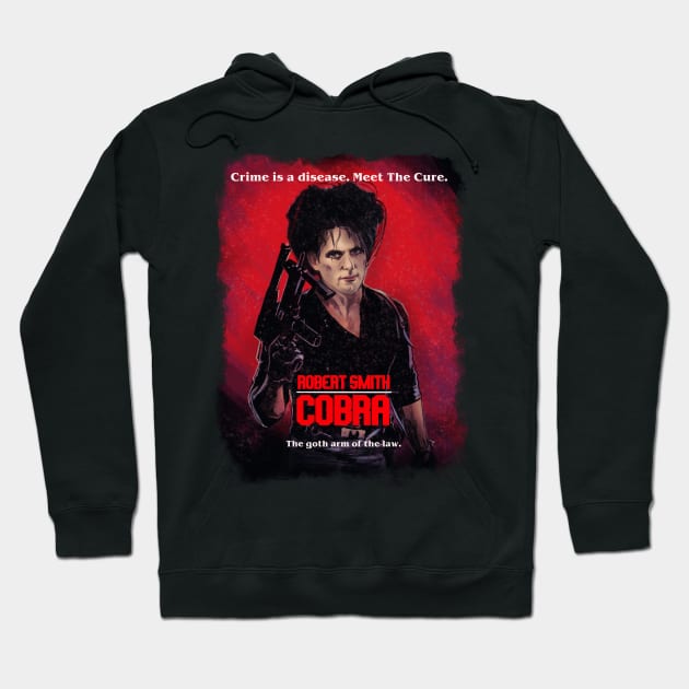 The Cure/Cobra Hoodie by Elizachadwickart 